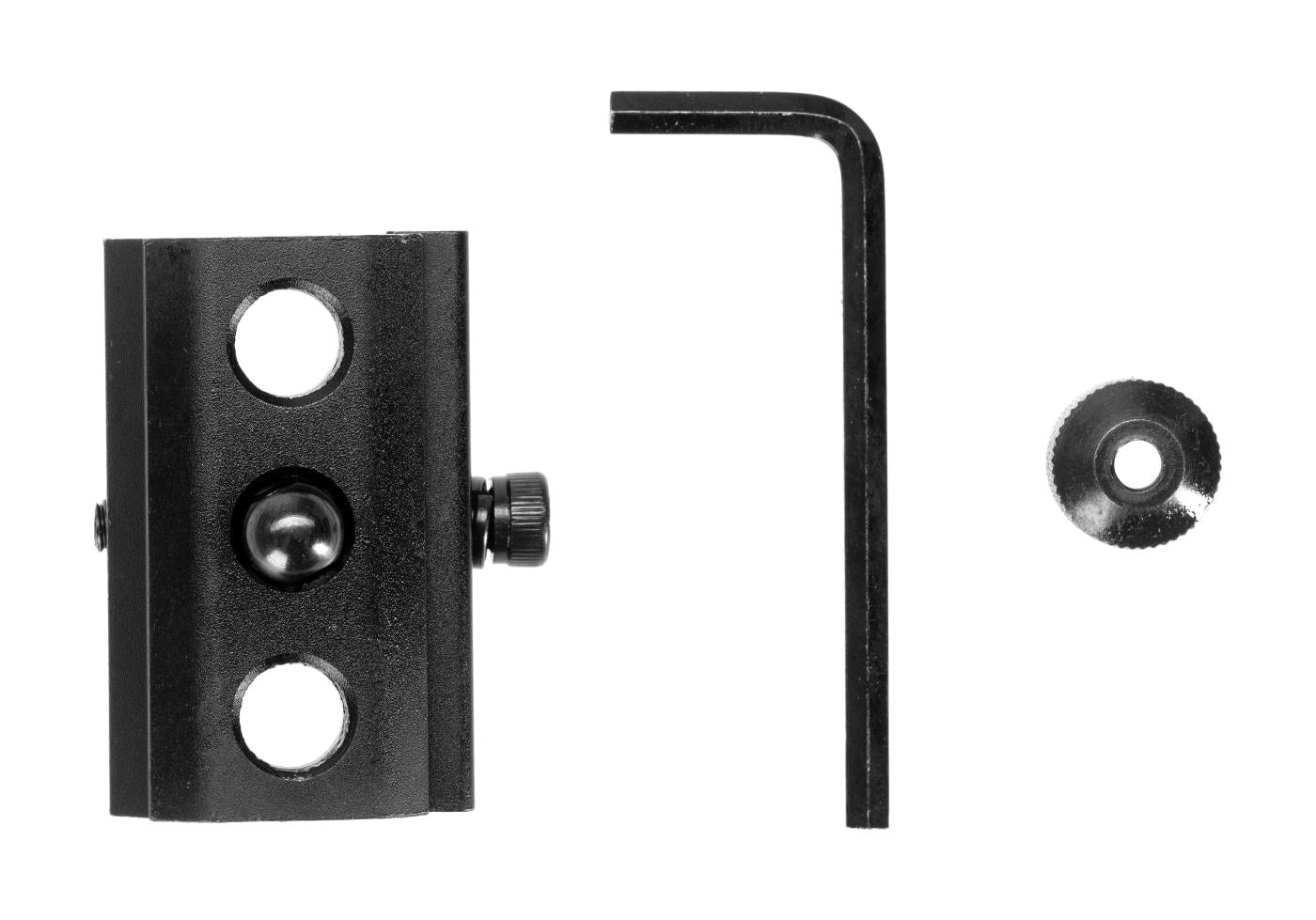 Kulfiber 9-13,5 tommer drejelig fjederudtrækkelig bipod