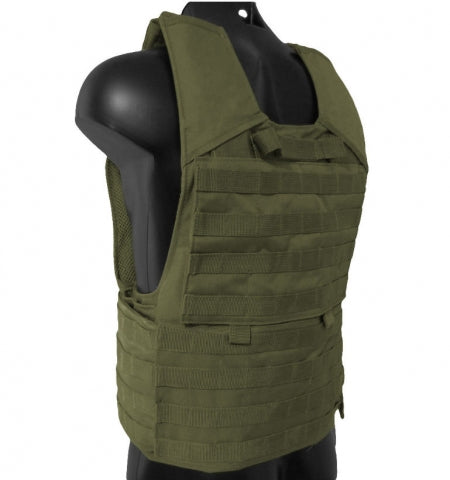 Molle Carrier vest, Oliven grøn, str. one size  2
