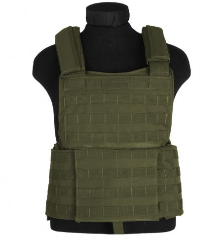 Molle Carrier vest, Oliven grøn, str. one size  1