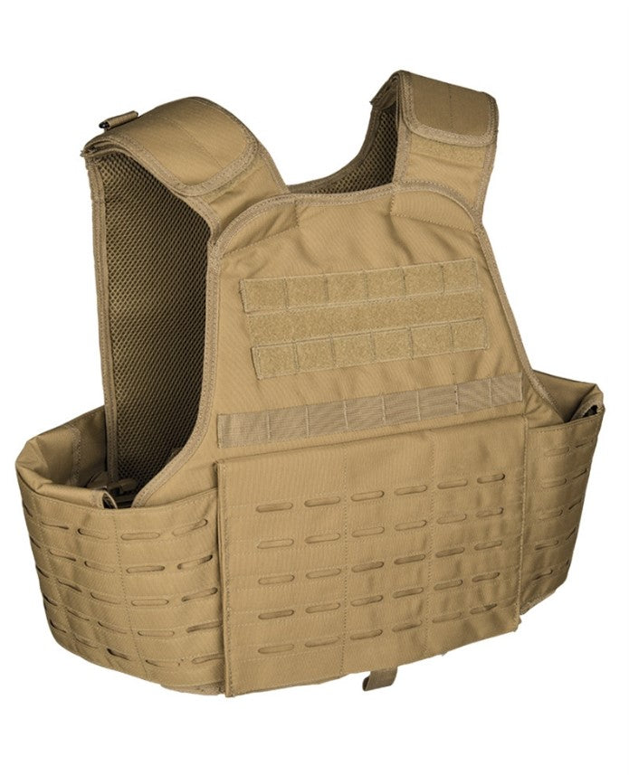 Taktisk molle vest, Laset Cut CarrIer Vest, Coyote, str. one size 1