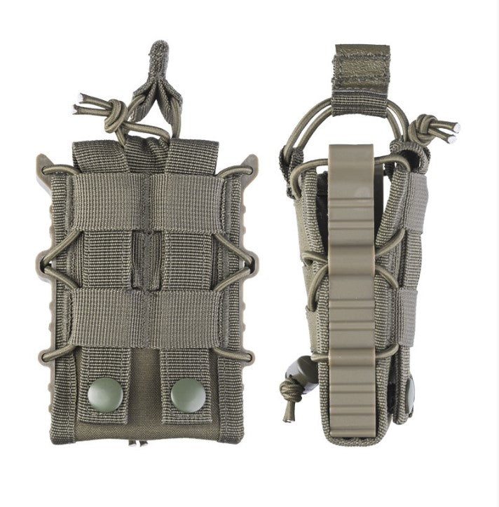 Molle, Pouch, Mag. Bag Open Top Flex Single, Oliven 2