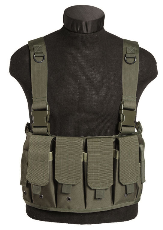 Mag Carrier Chest Rigg Vest, Oliven grøn 1