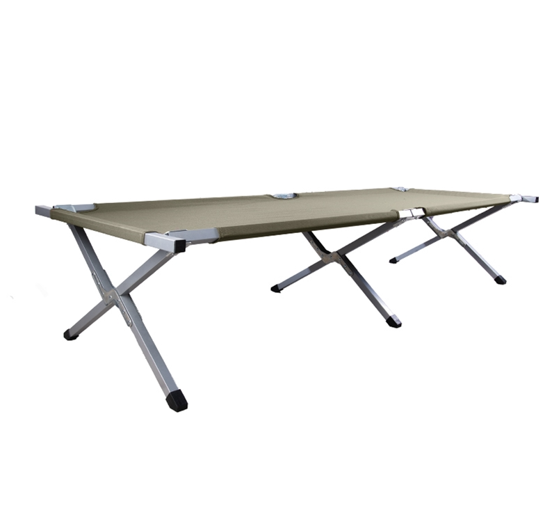 Foldeseng US Type Stål M.TA. 190X65 cm, Oliven