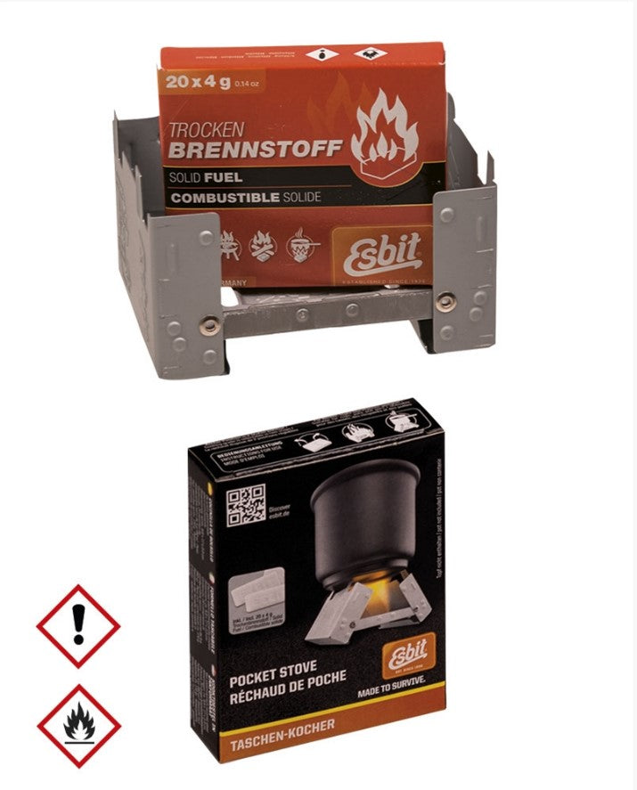 ESBIT® COOKER MED BRÆNDSTOF 1