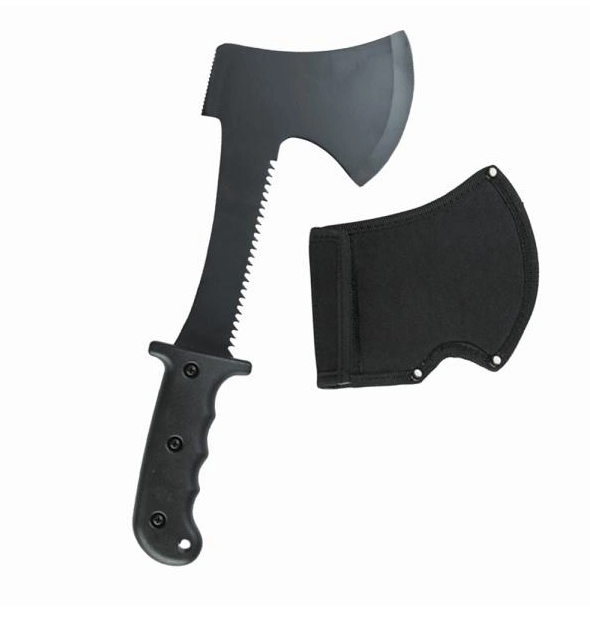 Mil-tec - ØXT sav sort inkl. Etui 1