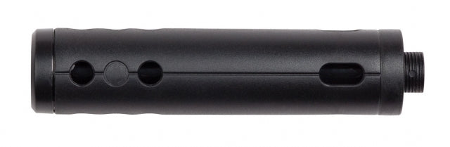 Lyddæmper med huller, Sort. 1