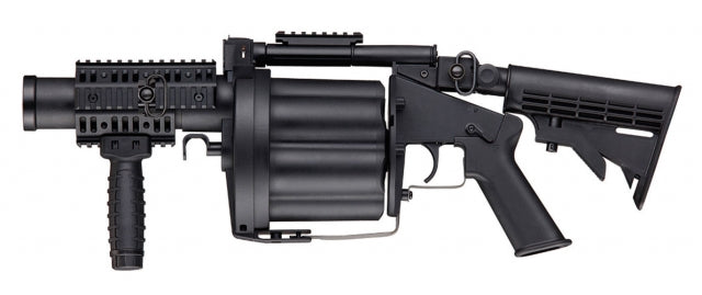 Granatkaster, Multiple Grenade Launcher, sort. 1