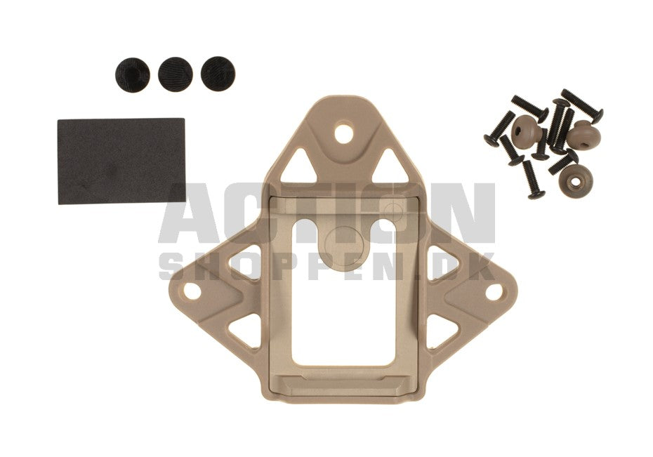 WLC 3 Hole Shroud til hjelm, Dark Earth 1