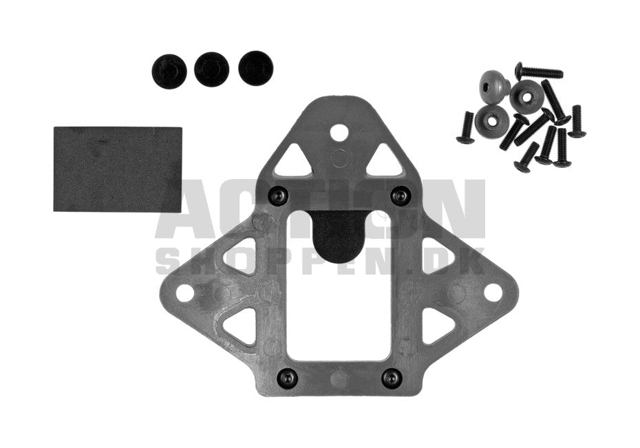 WLC 3 Hole Shroud til hjelm, Follage Grøn 2