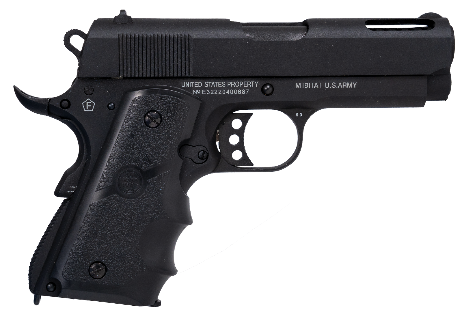 Cybergun - Colt 1911 Defender, Sort, GBB - Gas. 2
