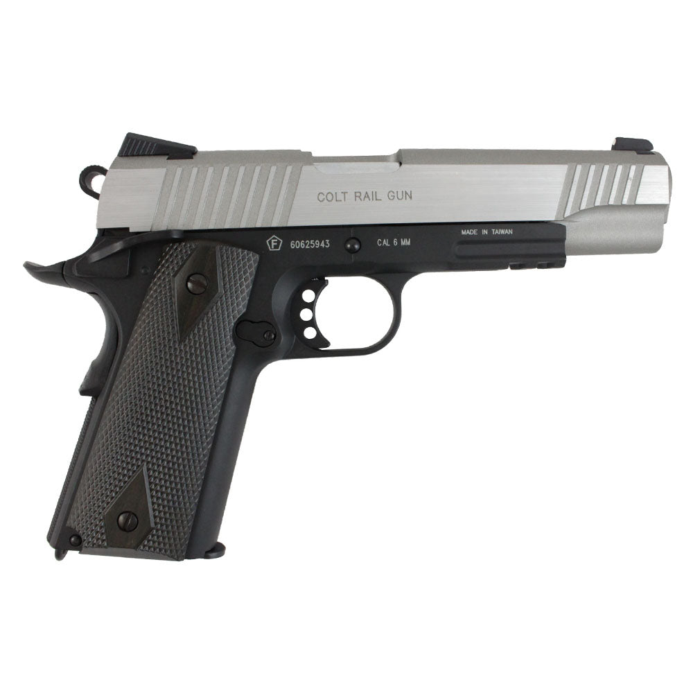 Cybergun - Colt 1911 Rail Gun Dual Tone, Full Metal, GBB - Co2 2