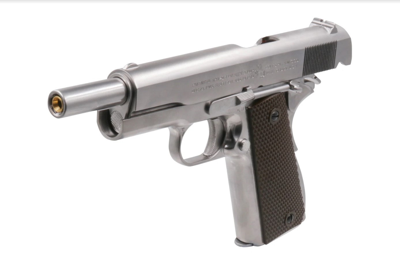 Cybergun - Colt 1911 silver, Full Metal, GBB - Co2 3
