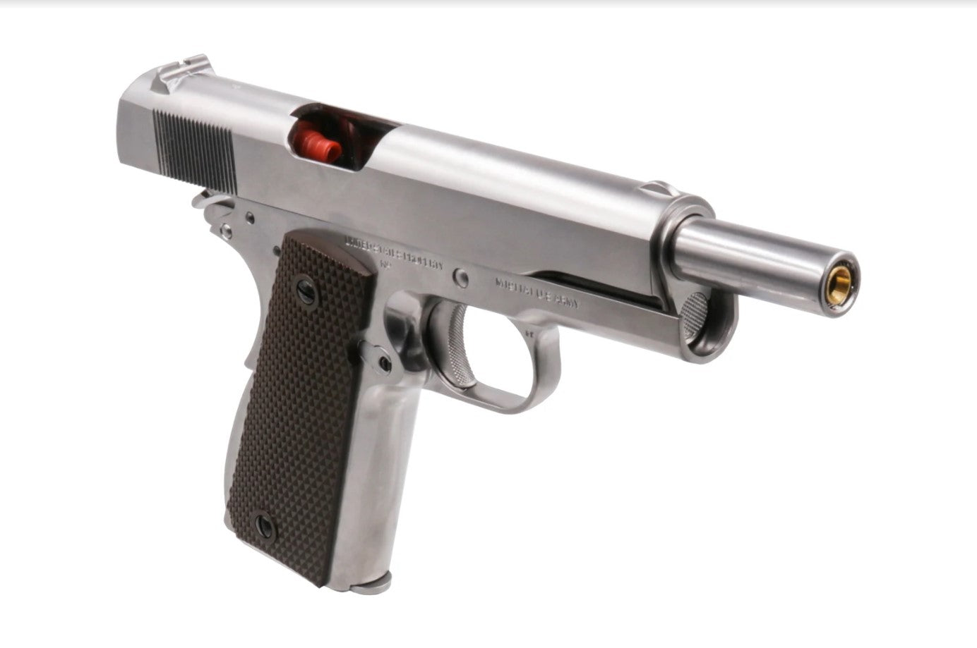 Cybergun - Colt 1911 silver, Full Metal, GBB - Co2 4