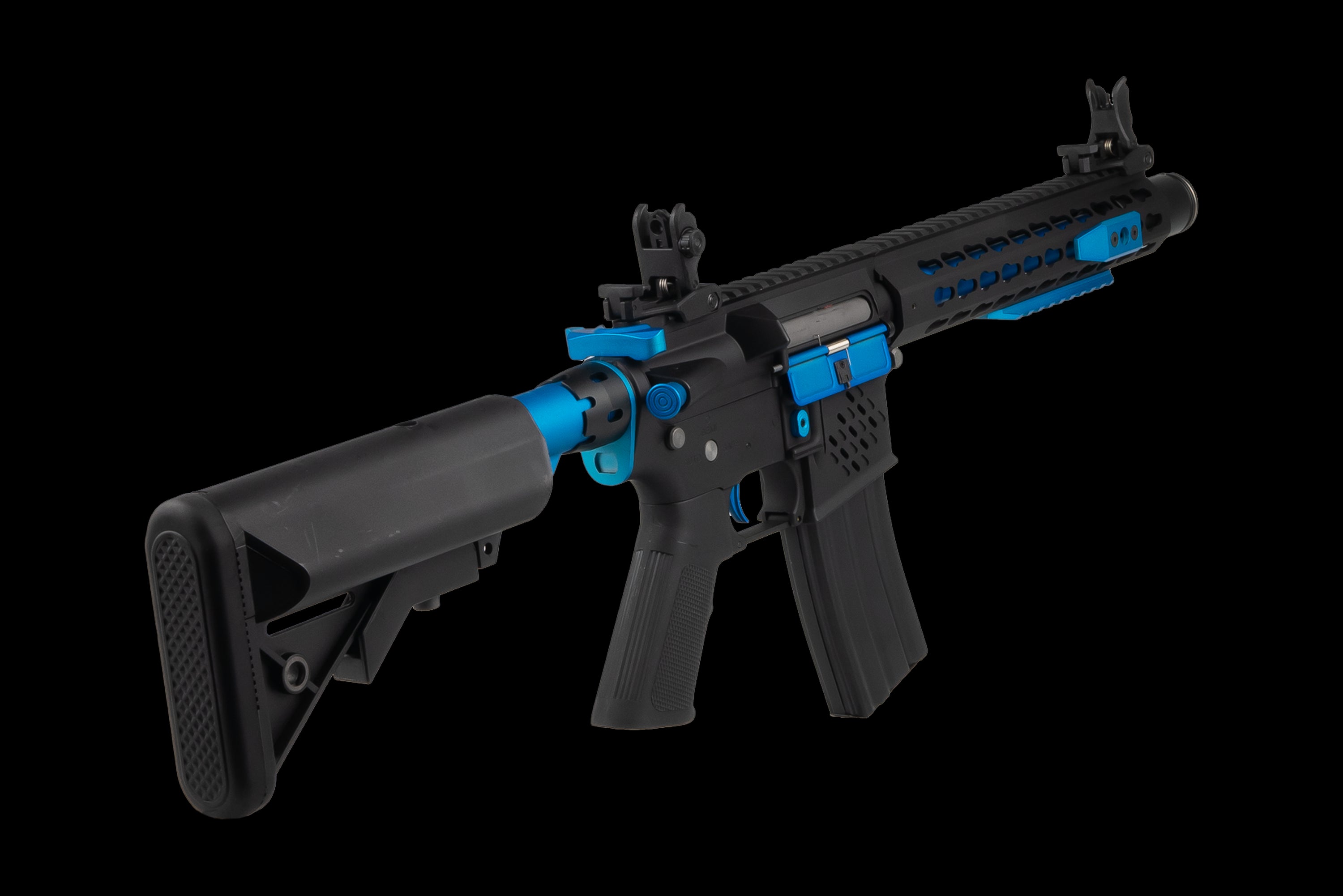 Cybergun - Blast Blue Fox Ed, Full metal, Blå/Sort 4