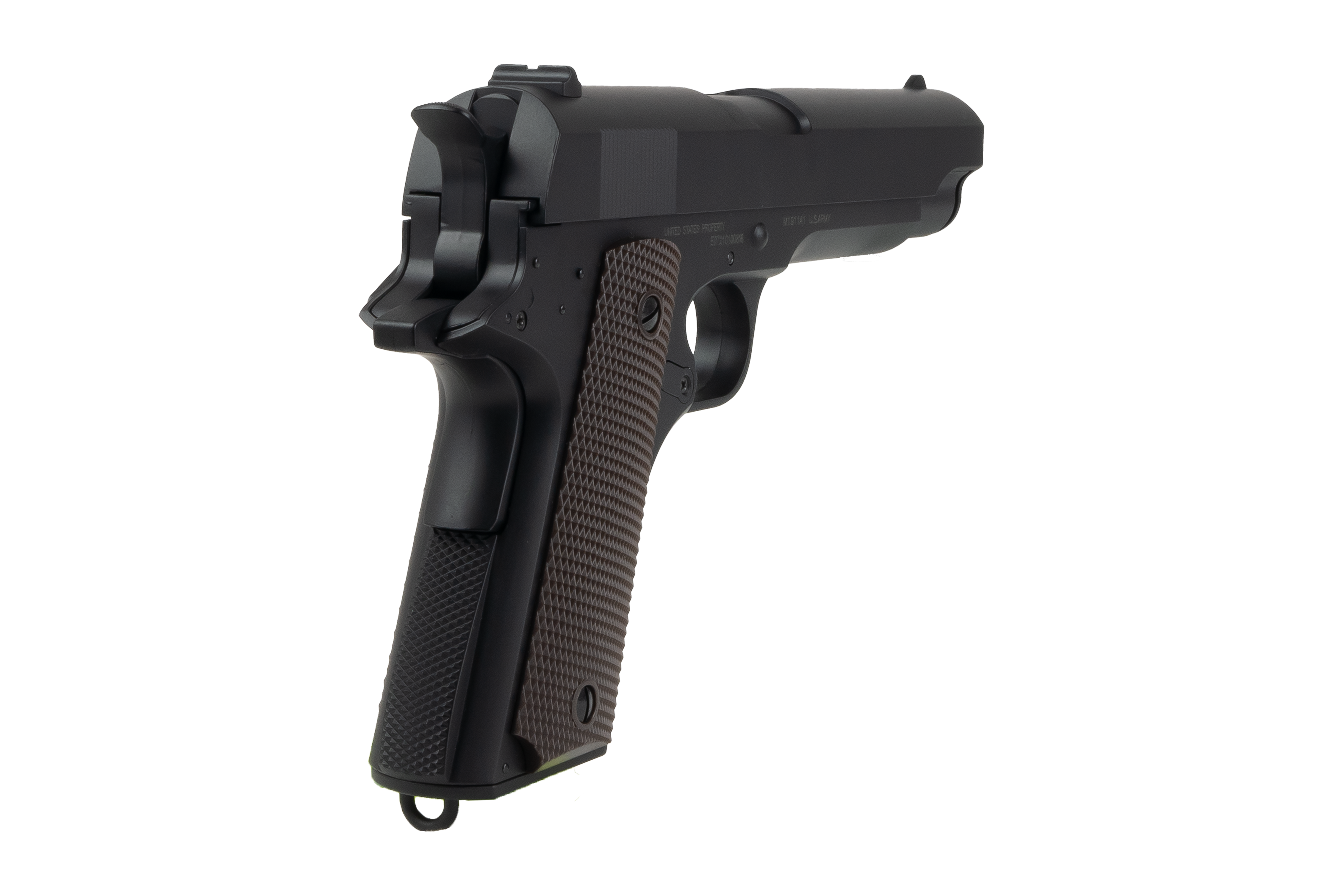 Cybergun - Colt 1911 AEP Mosfet RTP Lipo Metal slid, El pistol, Semi/Full automatisk. 4