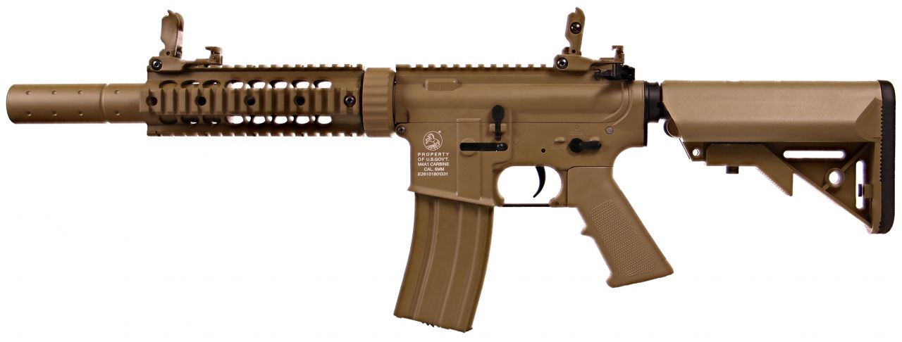 Cybergun - Colt M4  Silent ops, Full metal, TAN 1