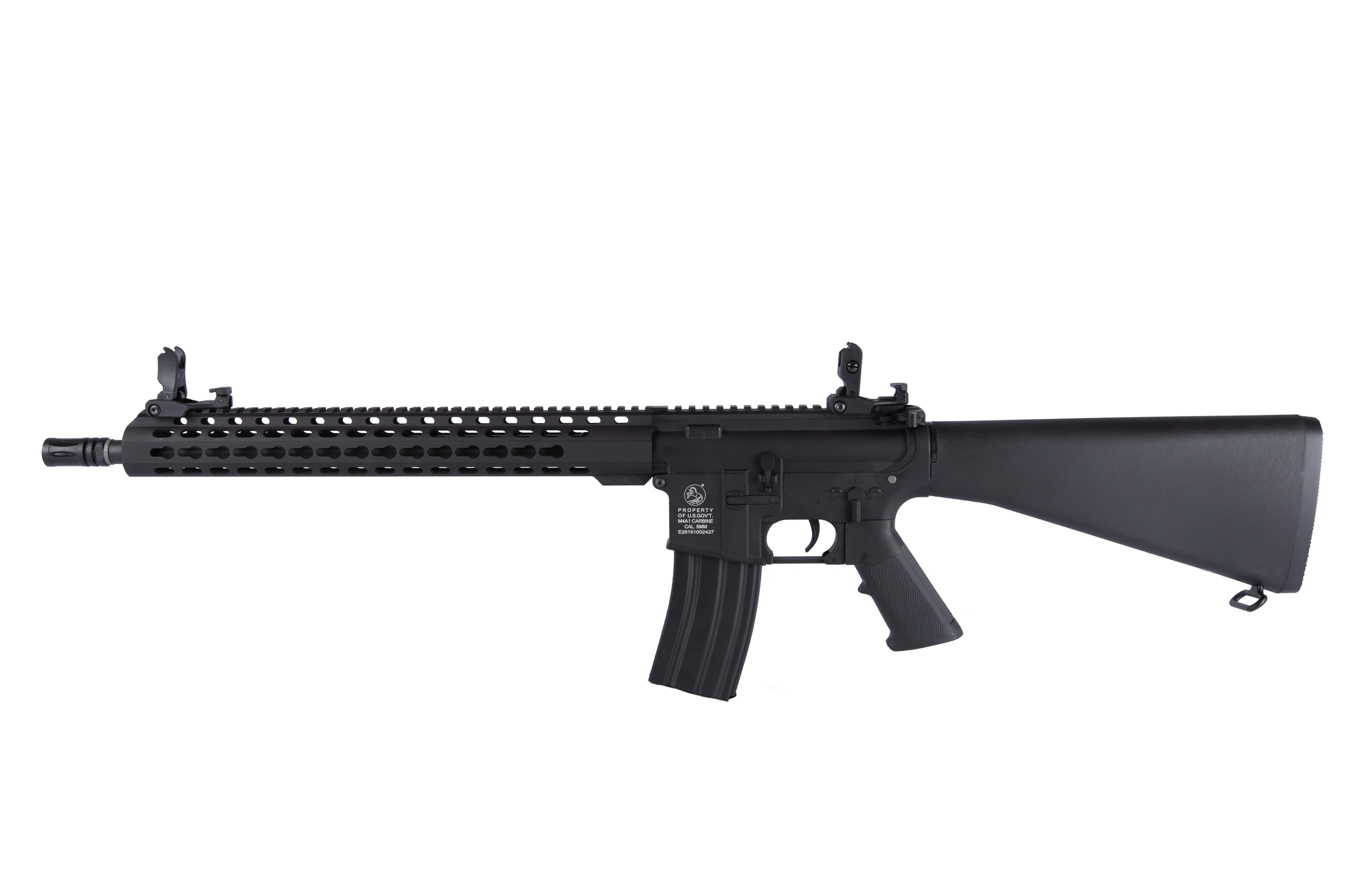 Cybergun - Colt M16 Keymod, Sort 1