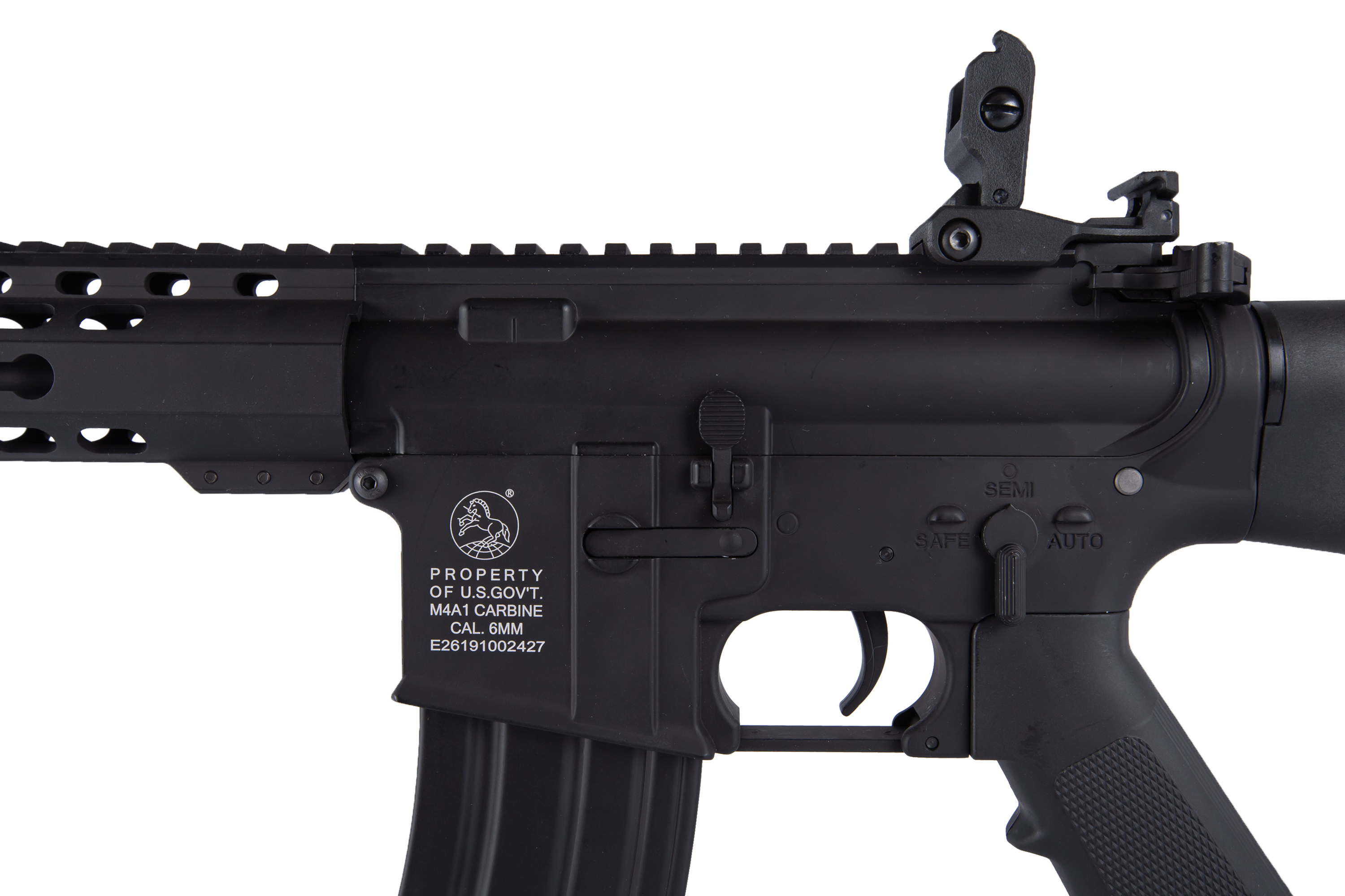 Cybergun - Colt M16 Keymod, Sort 4