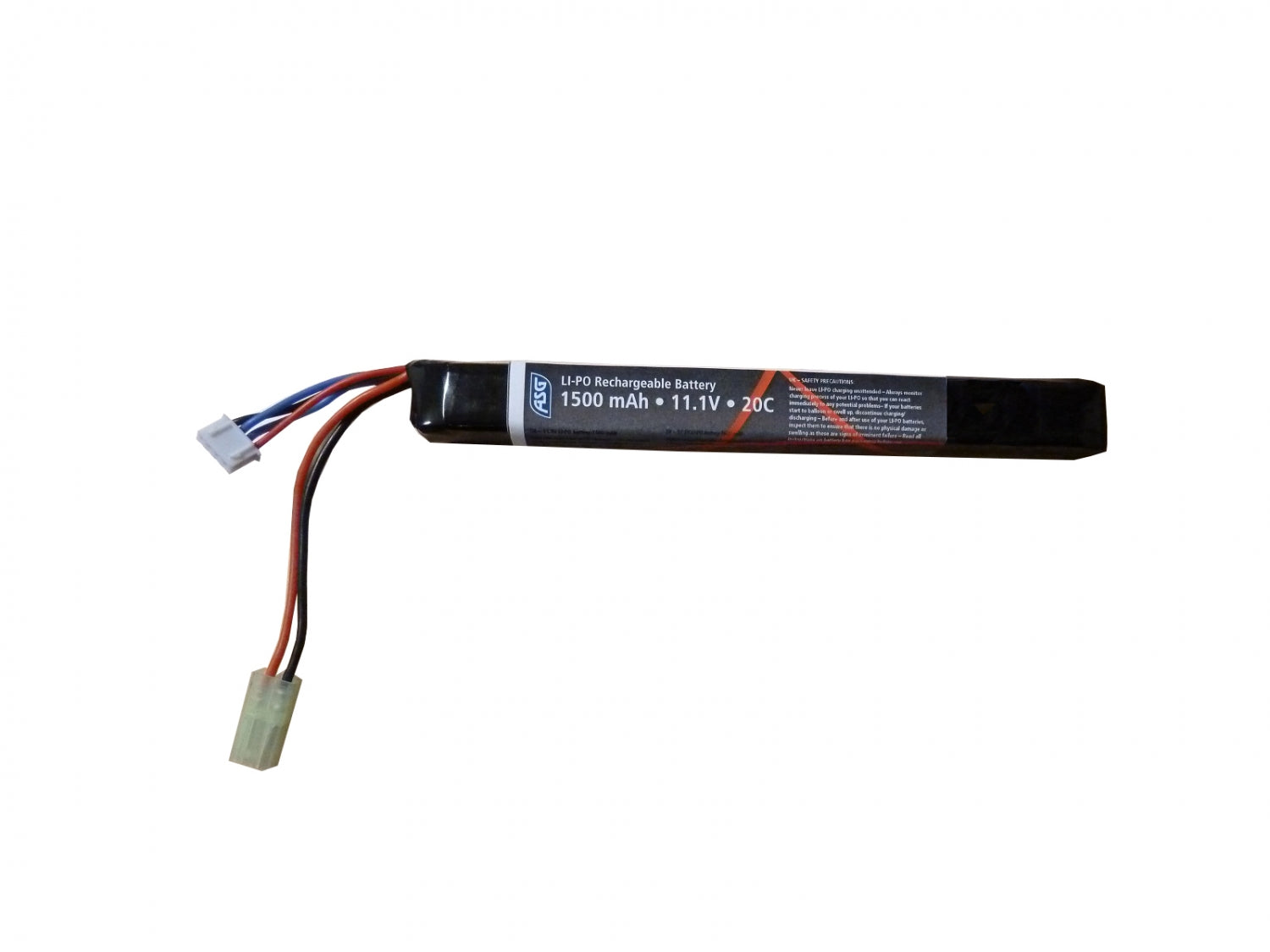 Li-Po 11,1V 1500mAh, 20C, stang, Batteri 1