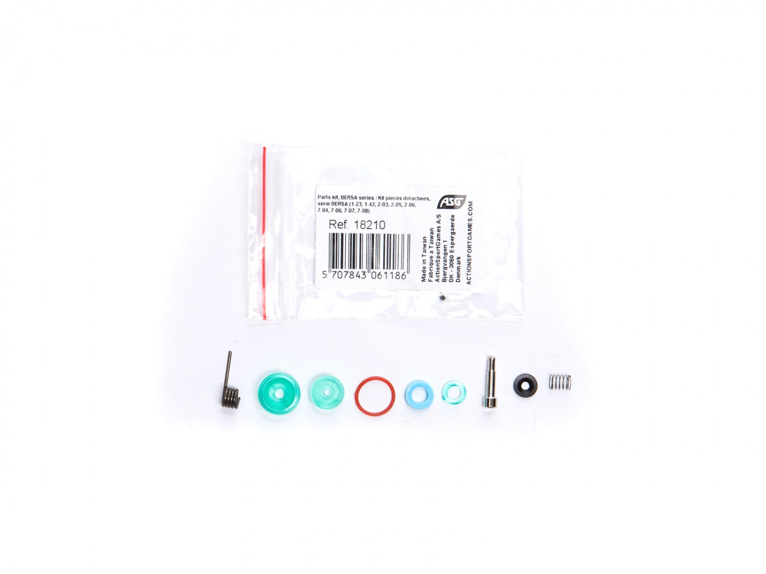 ASG - Paknings kit, til BERSA pistoler. 1