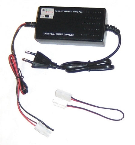 Actionshoppen - Smart lader, NiMH & NiCD, 6-12V, 1000/2000mAh  1