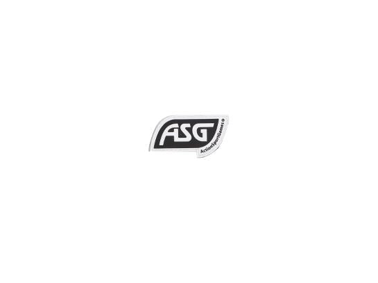 ASG Patch PVC, Sort & Hvid 1