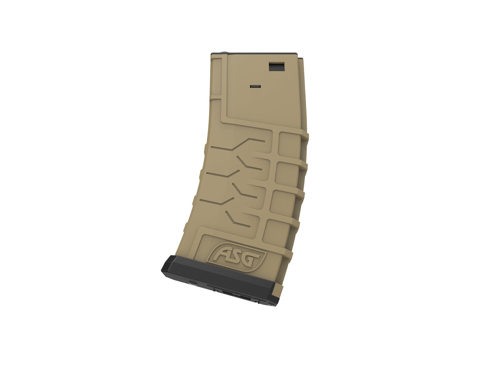 ATS Strike M4/M15/M16, 300 skuds Hi-Cap magasin, Polymer, Flash, Tan 1