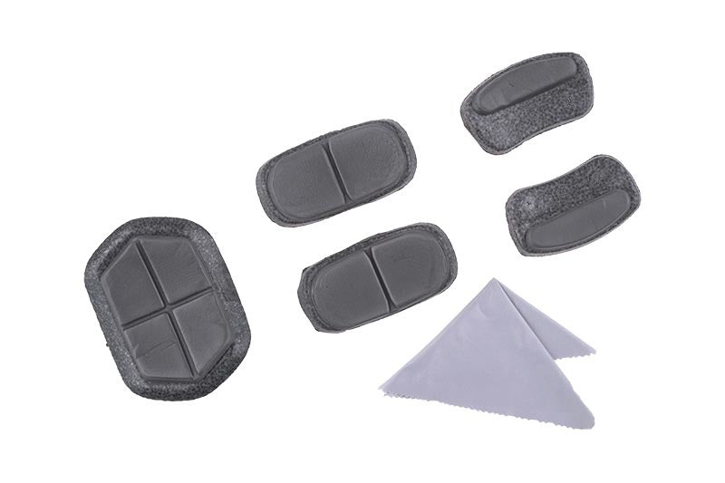 PJ Piloteer fast hjelm med mask, Olive 7