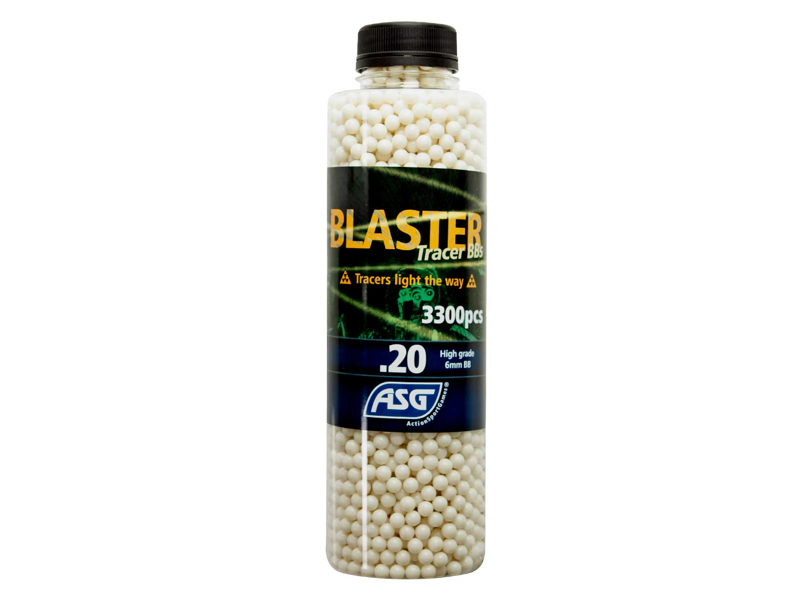 Blaster - 0,20 gram 3300 stk. Tracer Grøn 1