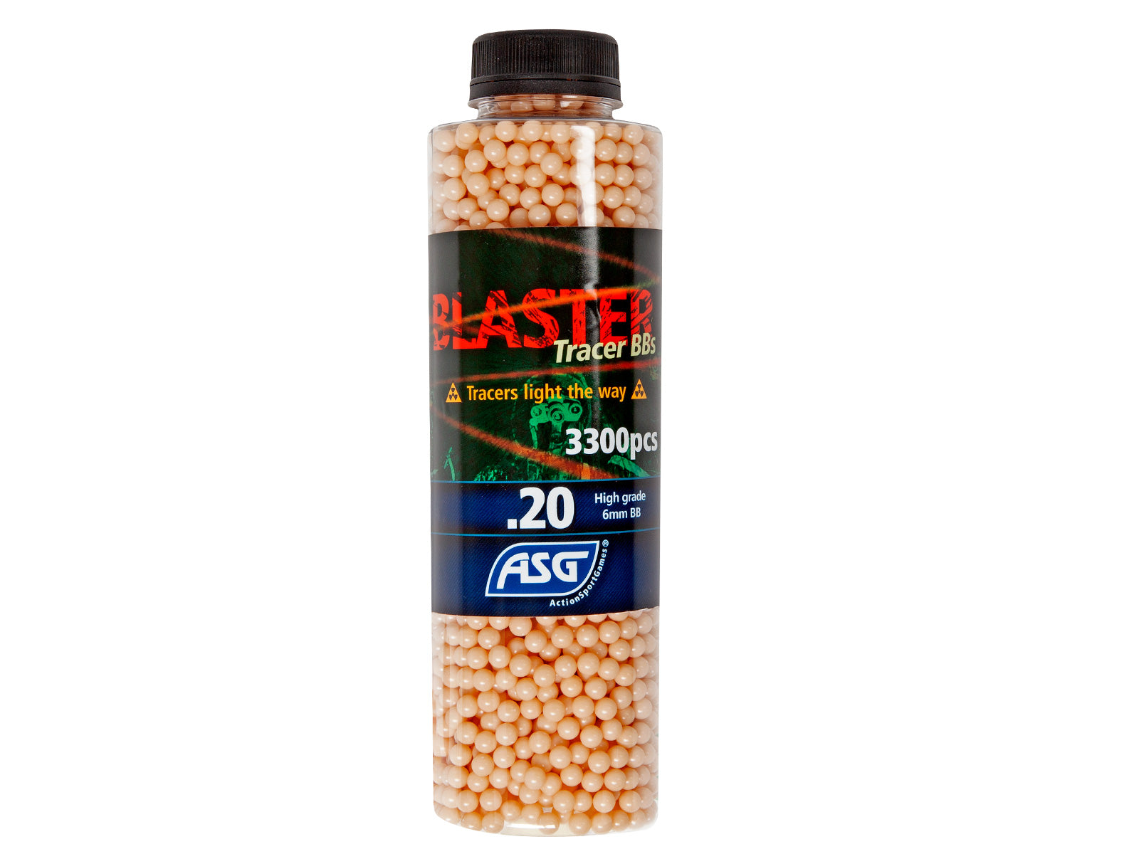 Blaster - 0,20 gram 3300 stk. Tracer Rød 1