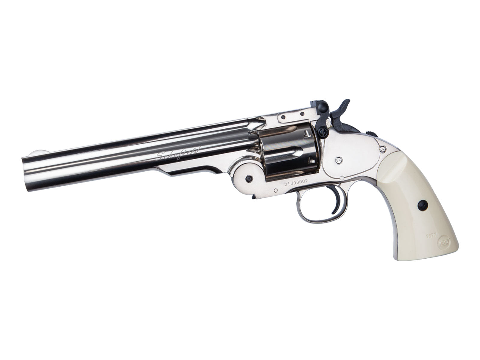 ASG - Schofiled Revolver, 6"  Silver, GNB - Co2 1