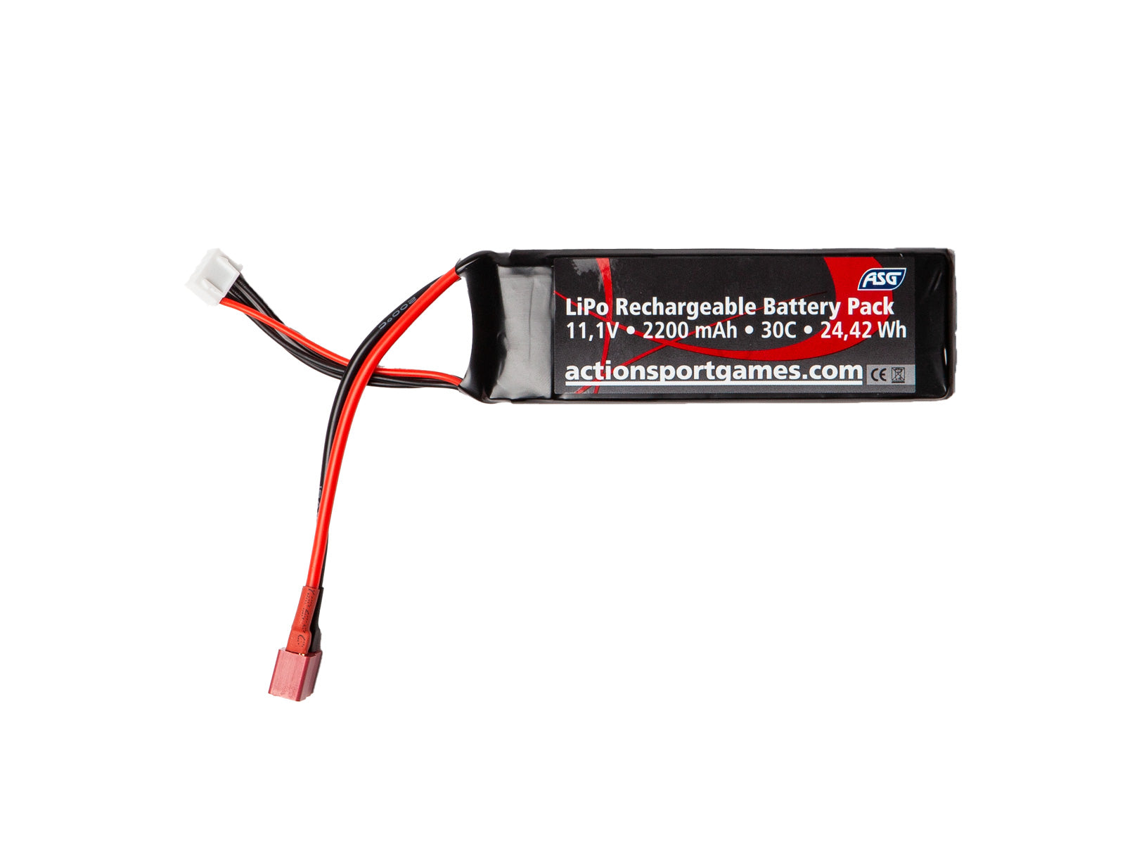 Li-Po 11,1V 2200mAh, 30C, DEAN, Batteri 1