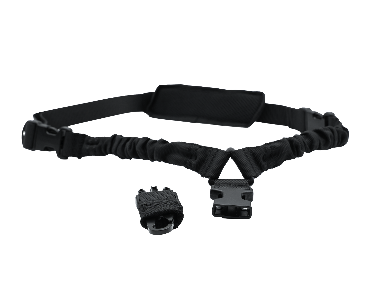 Strike Systems - Bærerem, Tactical Single-point Sling, hook, Sort