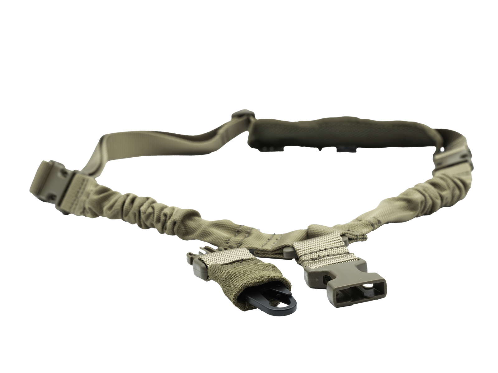 Strike Systems - Bærerem, Tactical Single-point Sling, hook, Coyote Brown