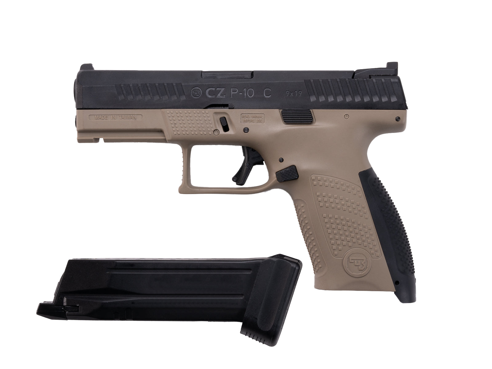 ASG - CZ P-10 C, Dual-Tone Sort/FDE, GBB - Co2 3