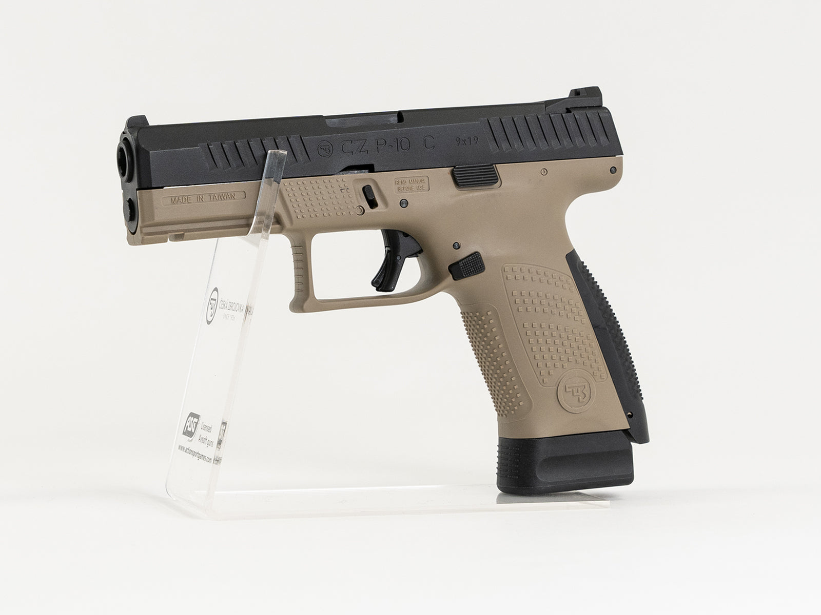 ASG - CZ P-10 C, Dual-Tone Sort/FDE, GBB - Co2 4