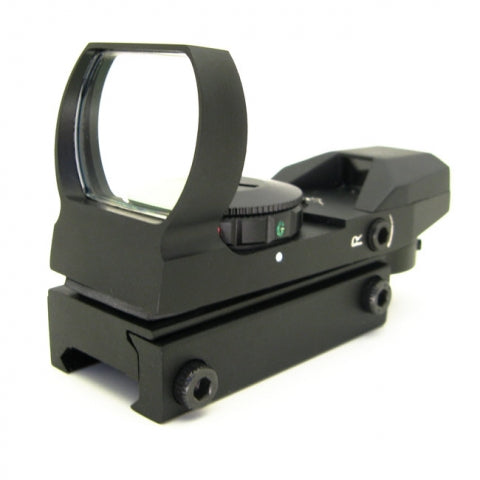 Dot sigte 5 x rød/grøn, 4 forskellige prikker.  1