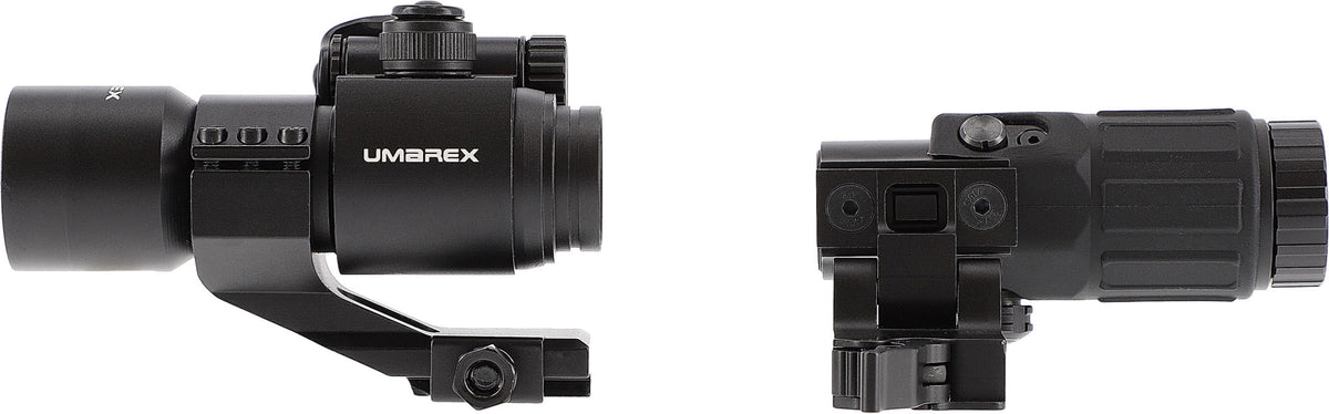Umarex MPS 3 Dot sight & 3x magnifier, 20 mm montagefod