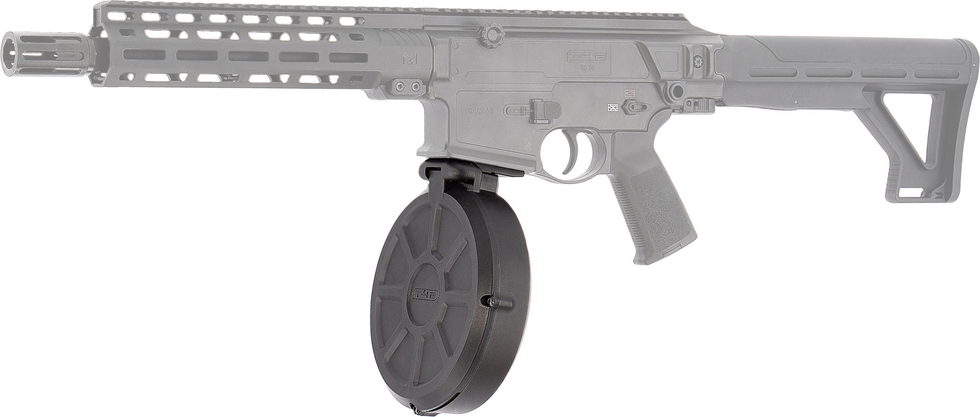 Umarex - T4E TC68 / HDC68, 40 Skuds, Co2, Drum Magasin