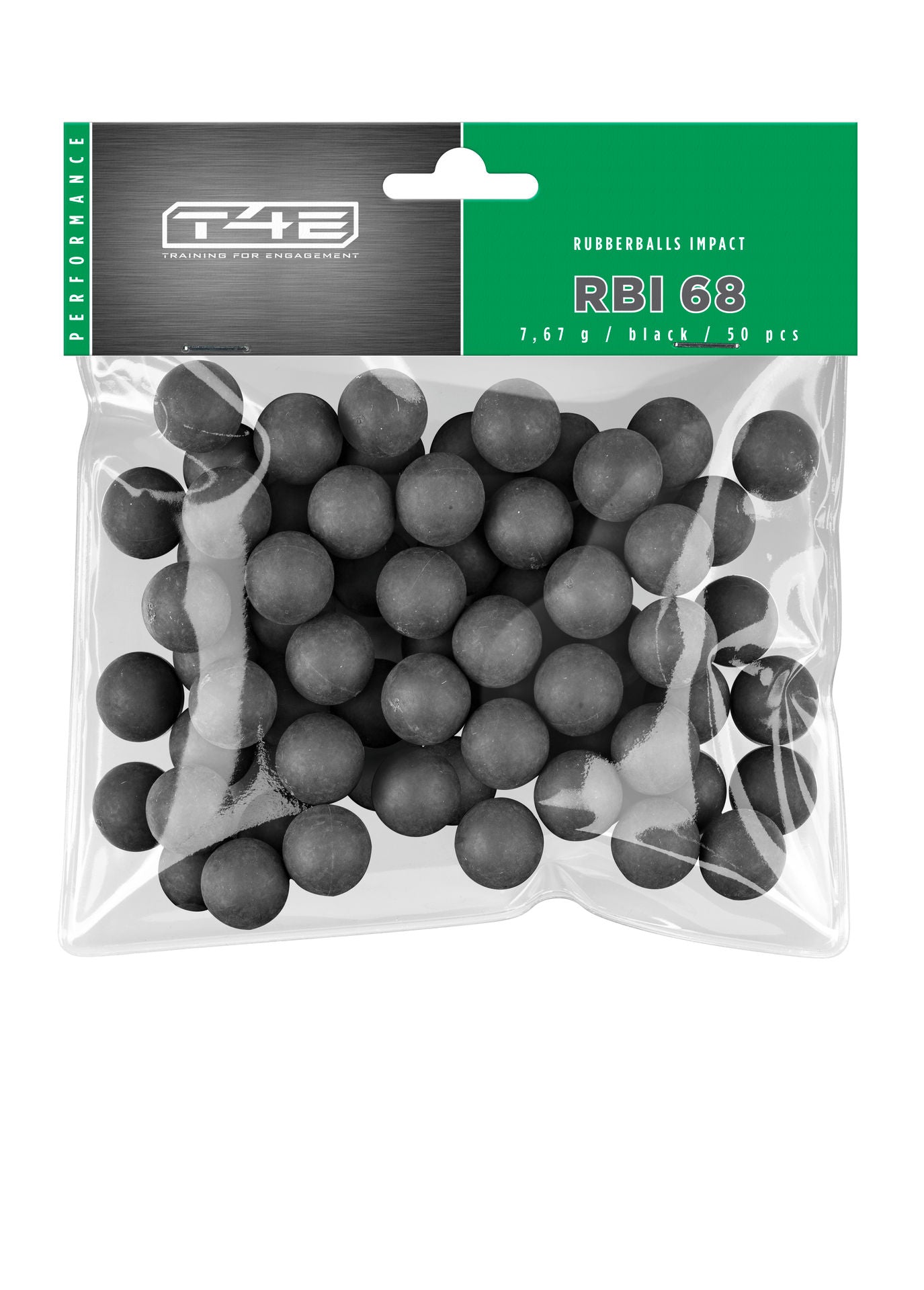 T4E Performance RBI 68 Gummikugler, Cal 68" 50 Stk  2