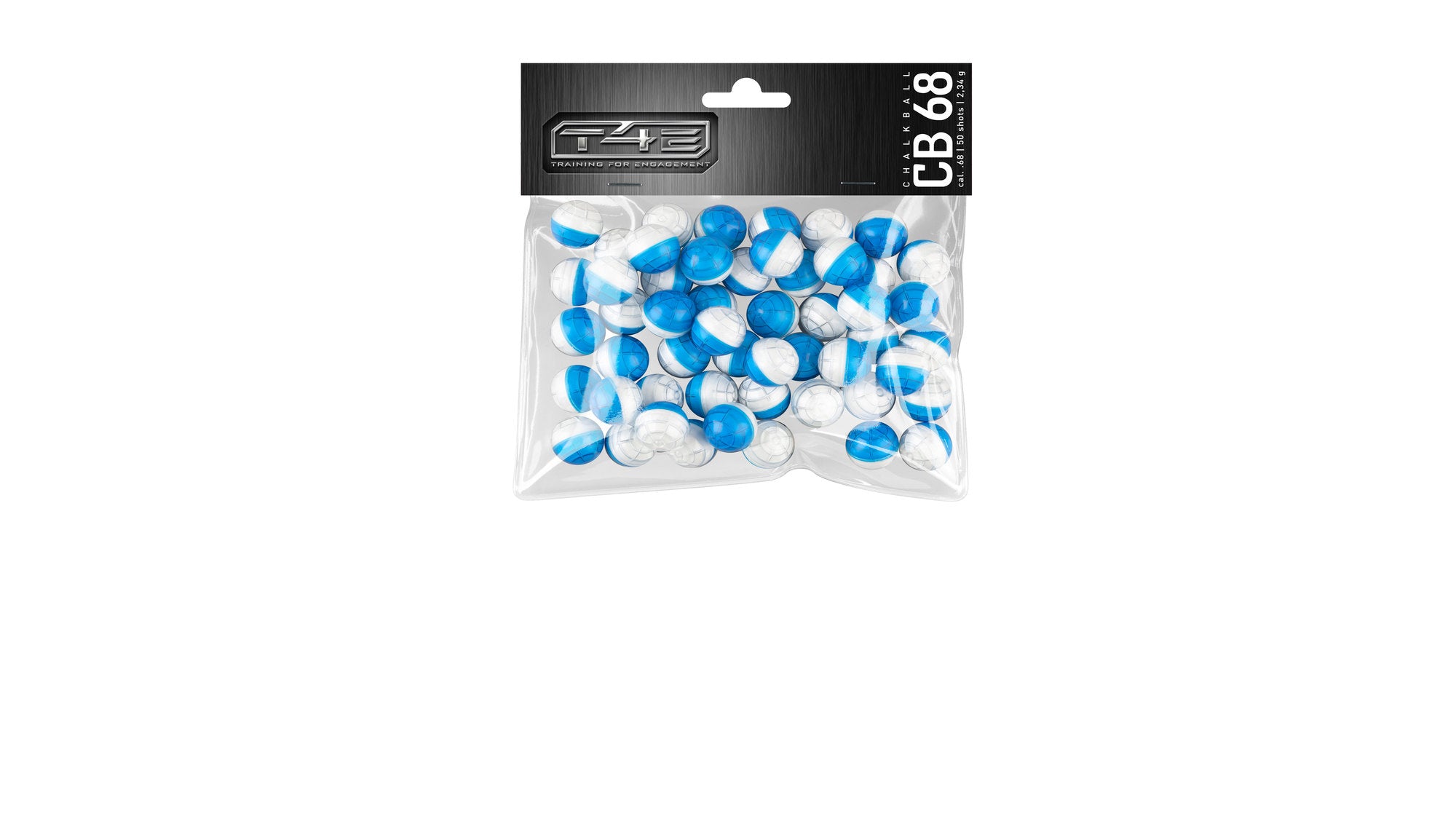 T4E CB Kridtkugler, Cal 68" 50 Stk  1