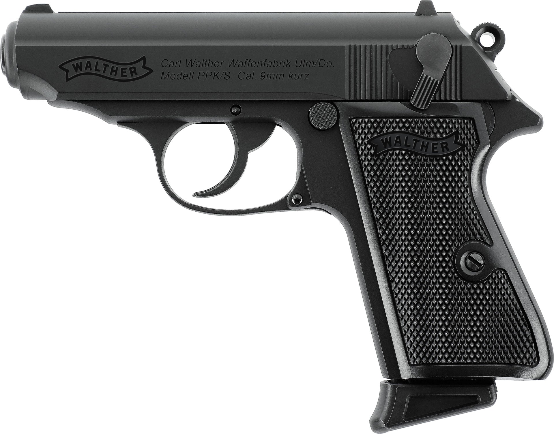 Umarex -  Walther PPK/S, Sort, GBB - Gas 1