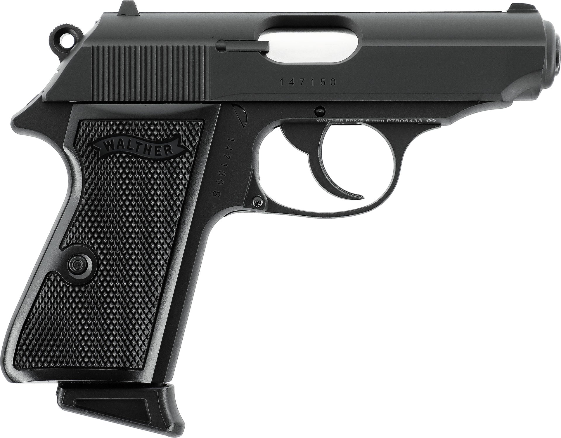 Umarex -  Walther PPK/S, Sort, GBB - Gas 3