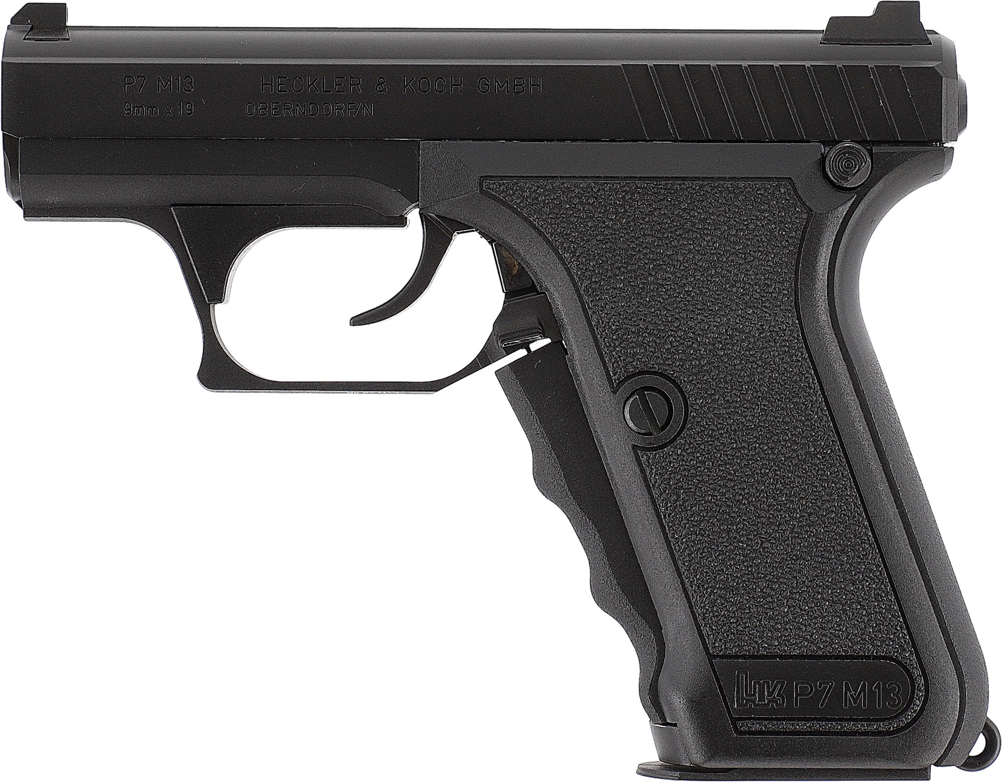 Umarex -  Heckler & Koch P7 M13, Sort, GBB - Gas