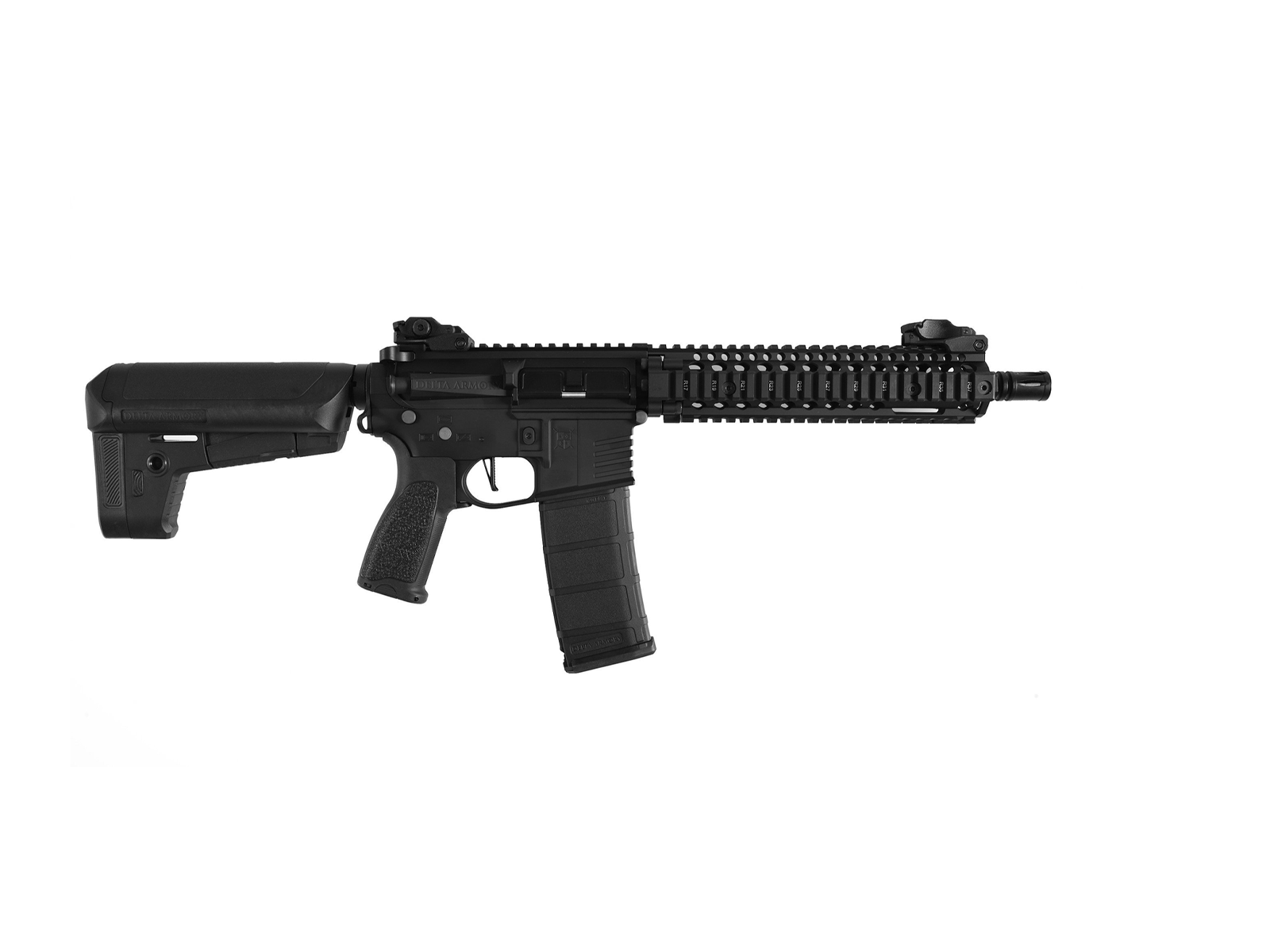 Delta Armory - AR15 MK18 ALPHA, ProLine, Sort