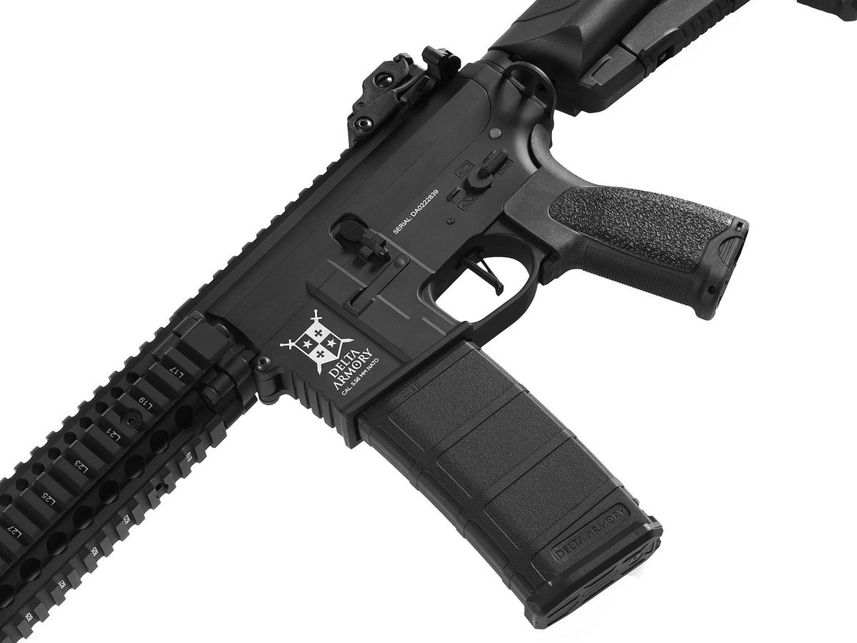 Delta Armory - AR15 MK18 ALPHA, ProLine, Sort
