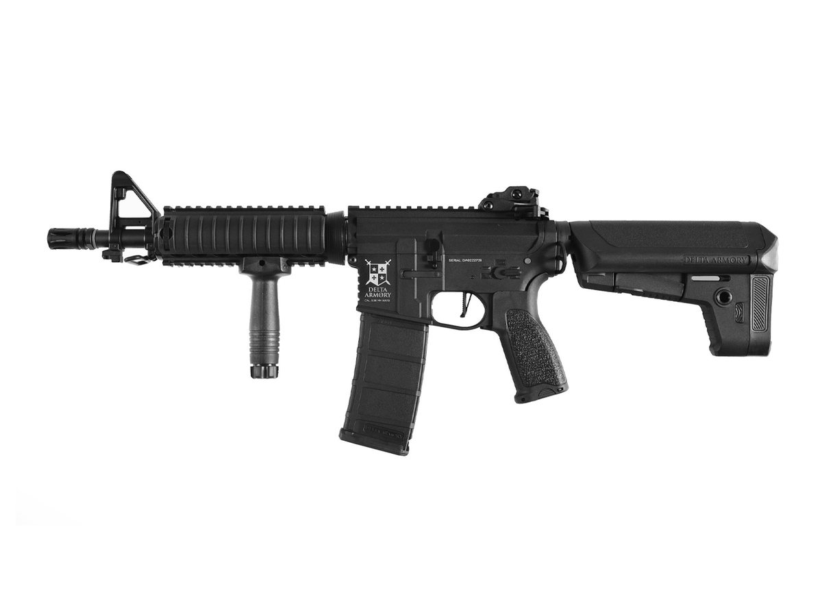 Delta Armory - AR15 CQB-R Charlie, SportLine, Sort