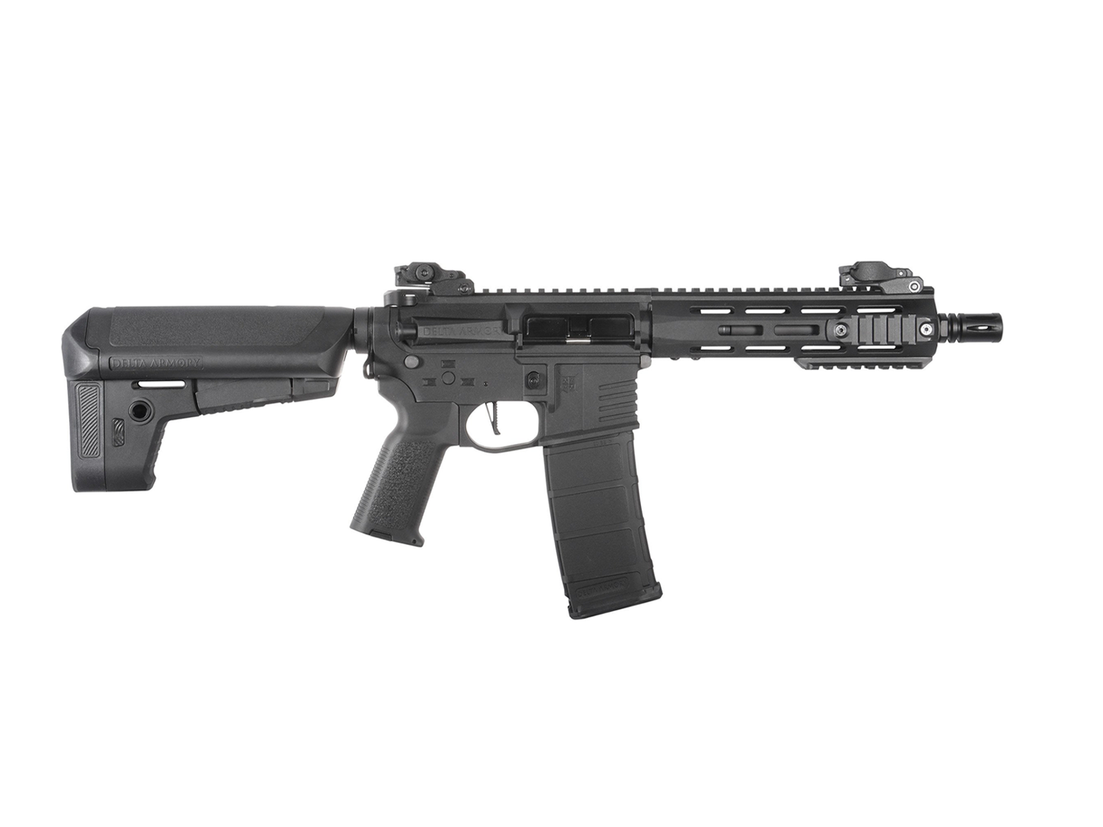 Delta Armory - M4 AR15 M-LOK 8", SportLine, Sort