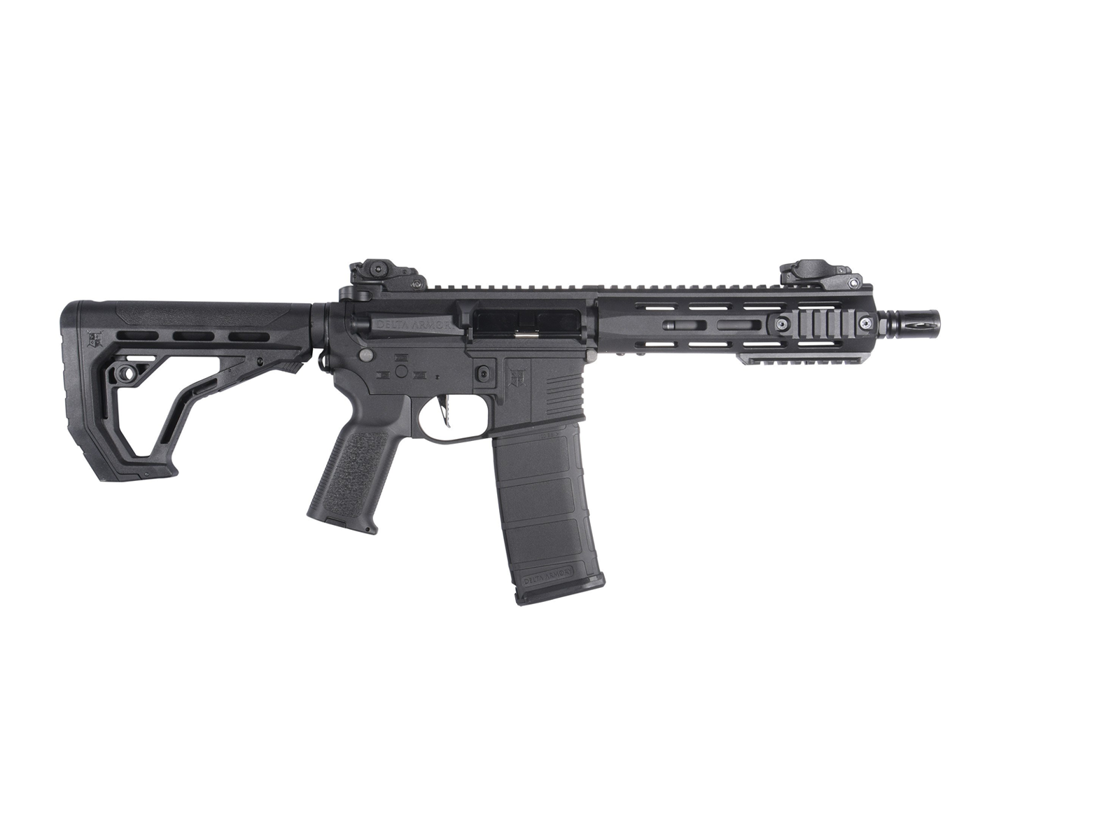 Delta Armory - M4 AR15 M-LOK 8" Charlie EAGLE, SportLine, Sort