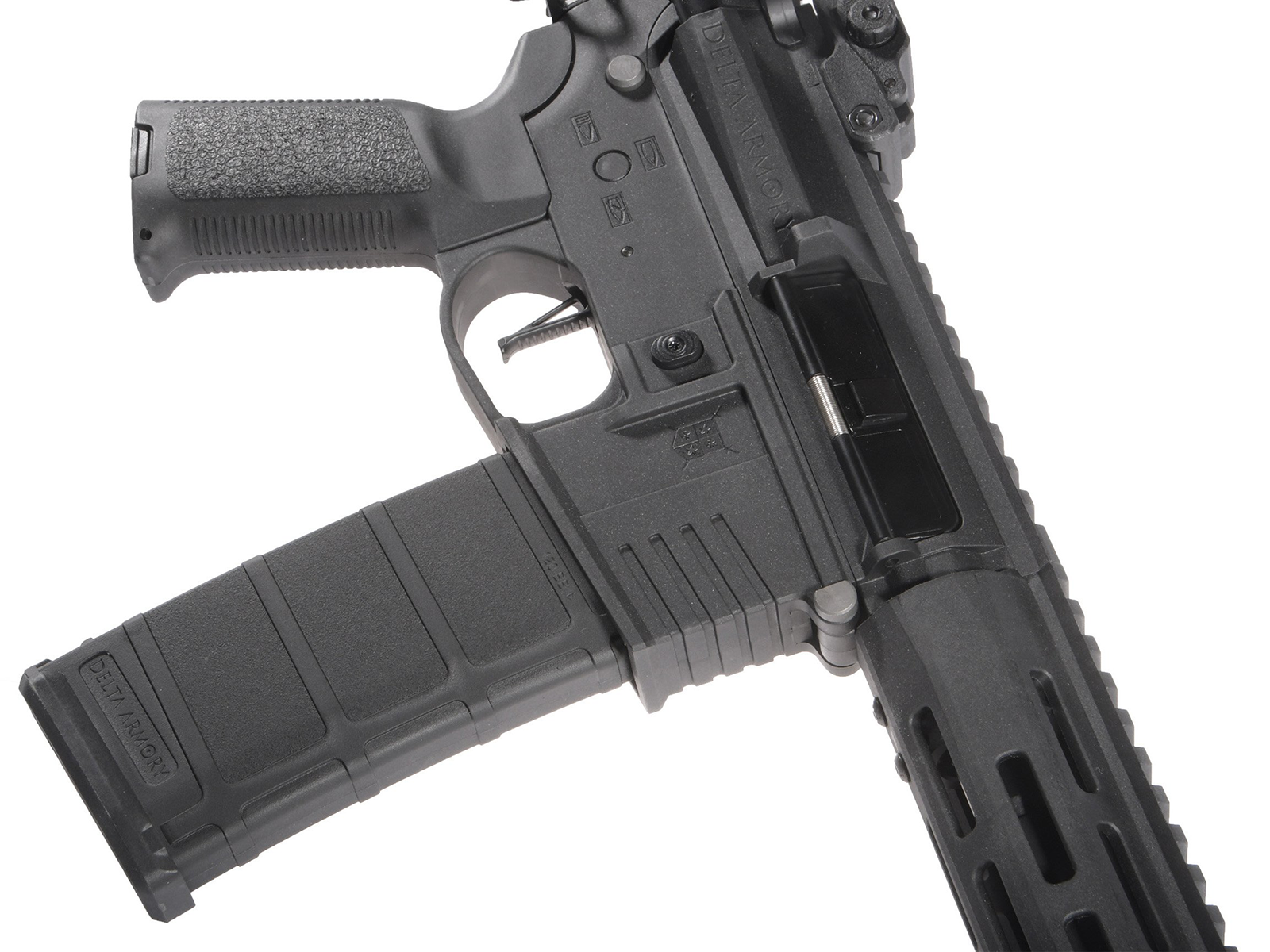 Delta Armory - M4 AR15 M-LOK 8" Charlie EAGLE, SportLine, Sort